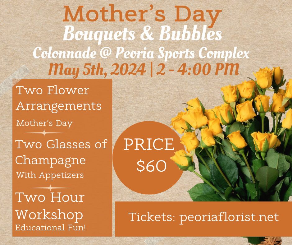 Bouquets and Bubbles price menu Peoria Sports Complex. Host Peoria Florist